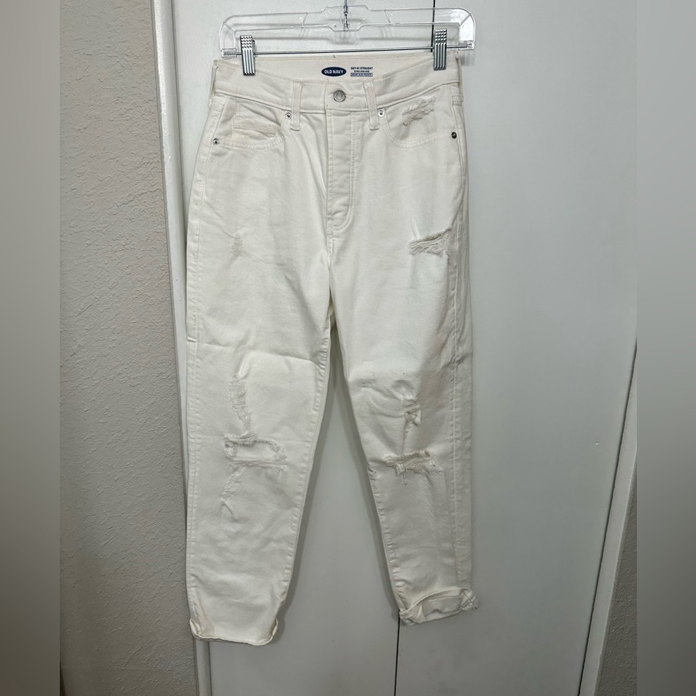 OLD NAVY NWOT white denim
